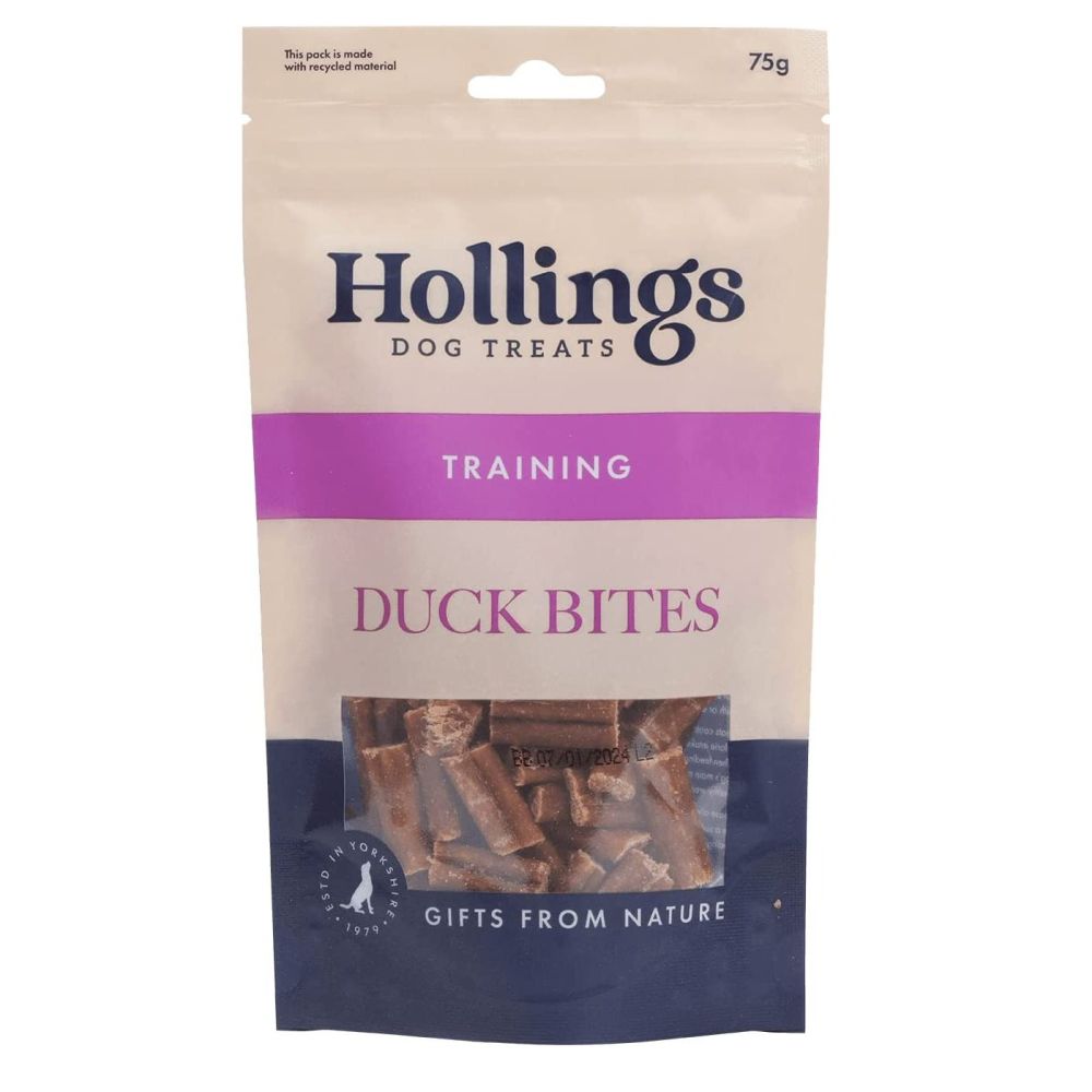 Hollings 75g  Duck Training Dog Treats