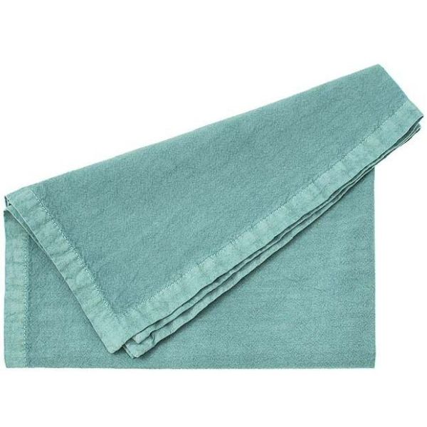 Walton & Co 46cm Set of 4 Ocean Blue Soft Wash Napkins