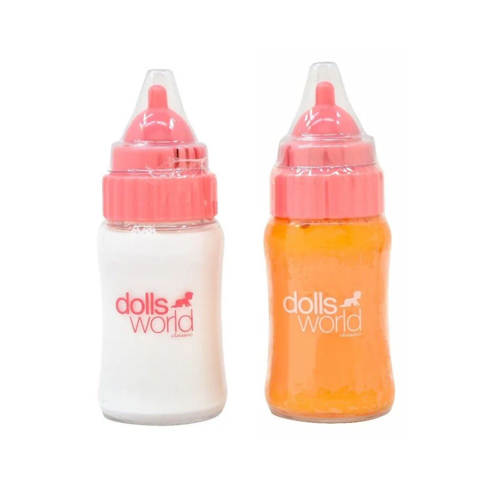 Dollsworld Magic Baby Bottle With Sound (Choice of 2)