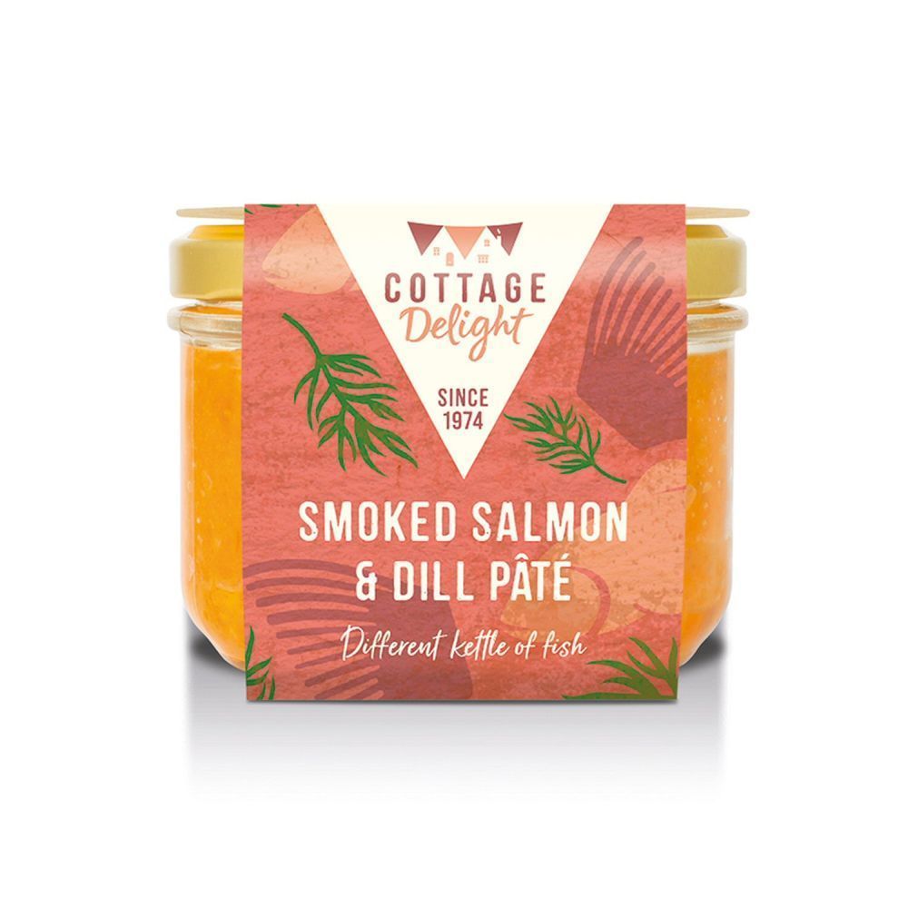 Cottage Delight 180g Smoked Salmon and Dill Pate