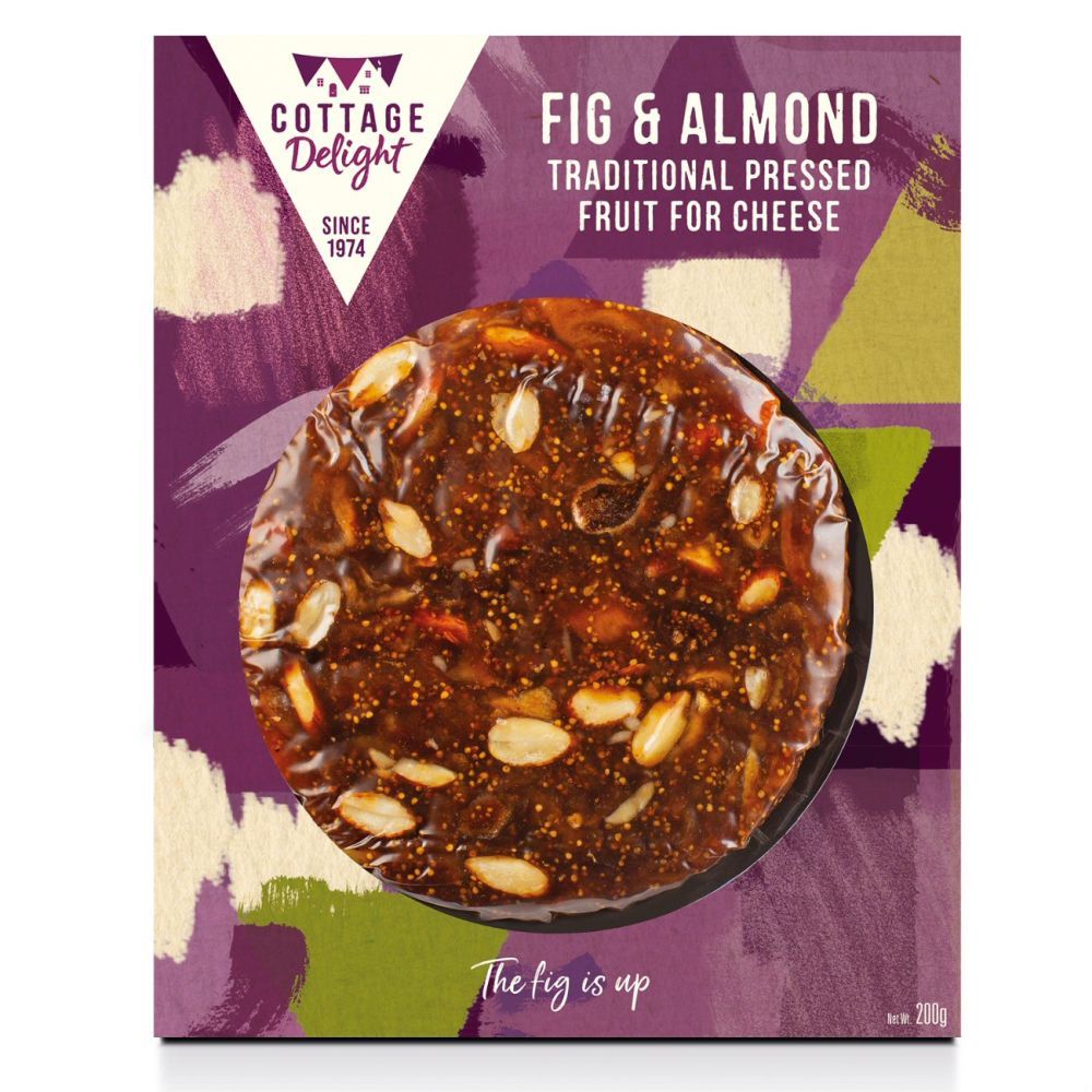 Cottage Delight 200g Fig & Almond Pressed Fruit For Cheese