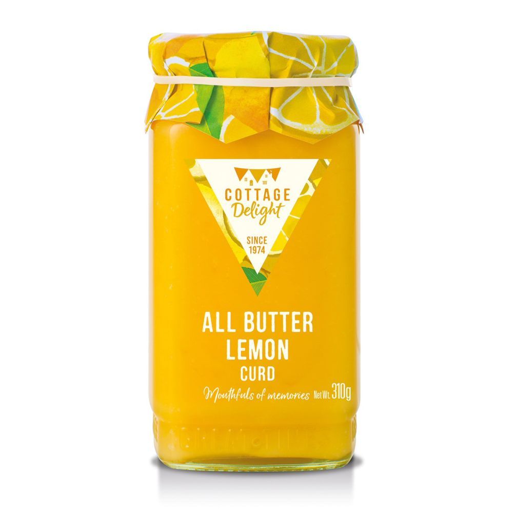 Cottage Delight 310g All Butter Lemon Curd