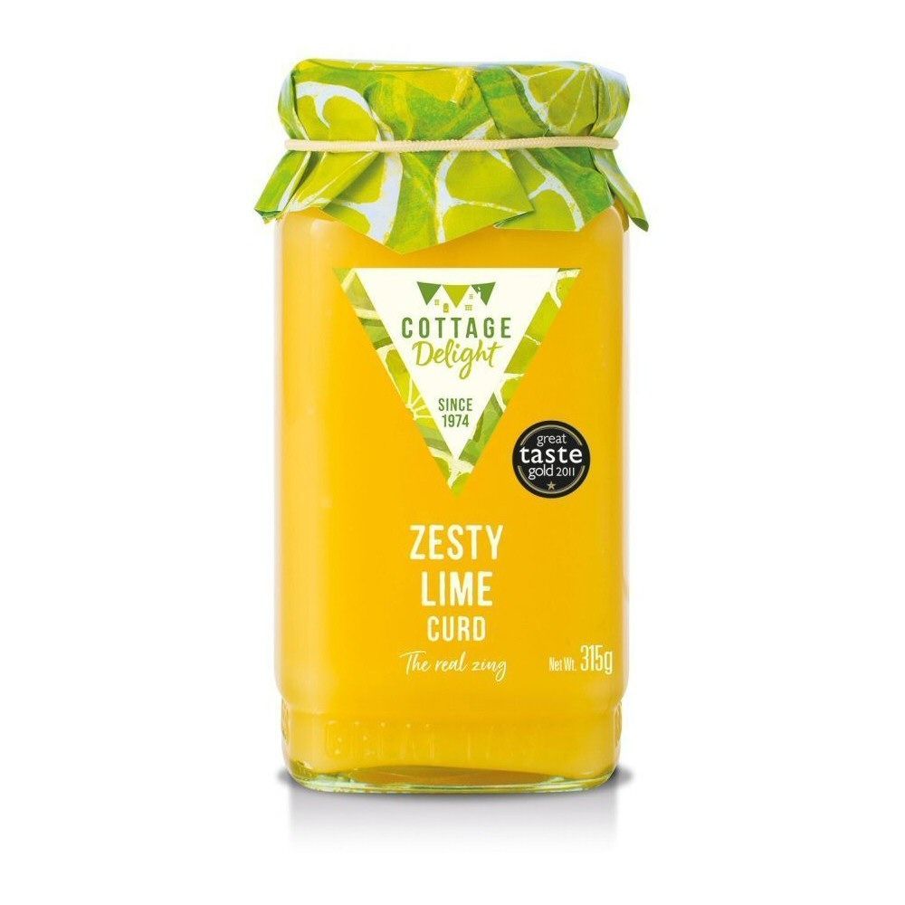 Cottage Delight 305g Zest Lime All Butter Curd