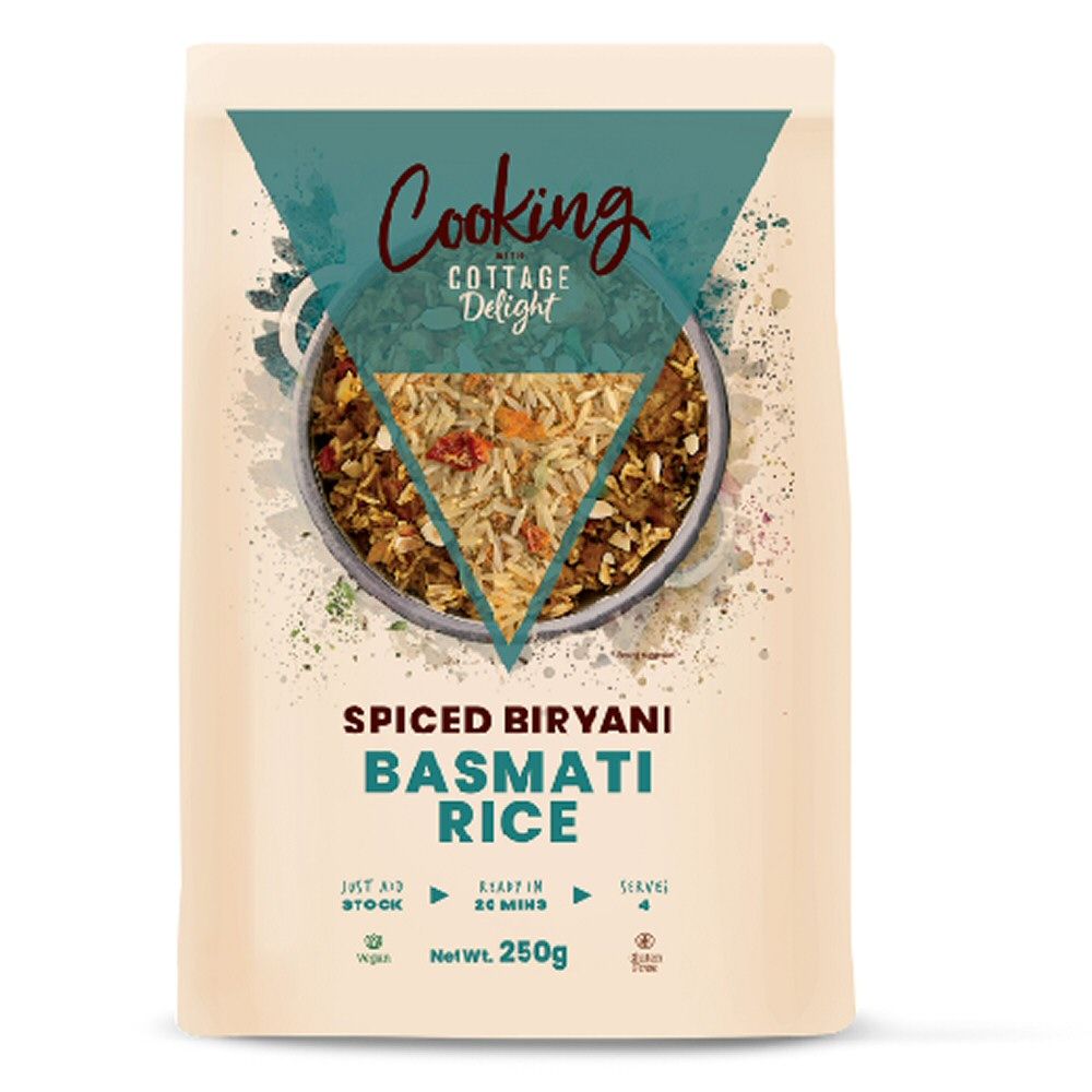 Cottage Delight 250g Spiced Biryani Basmati Rice