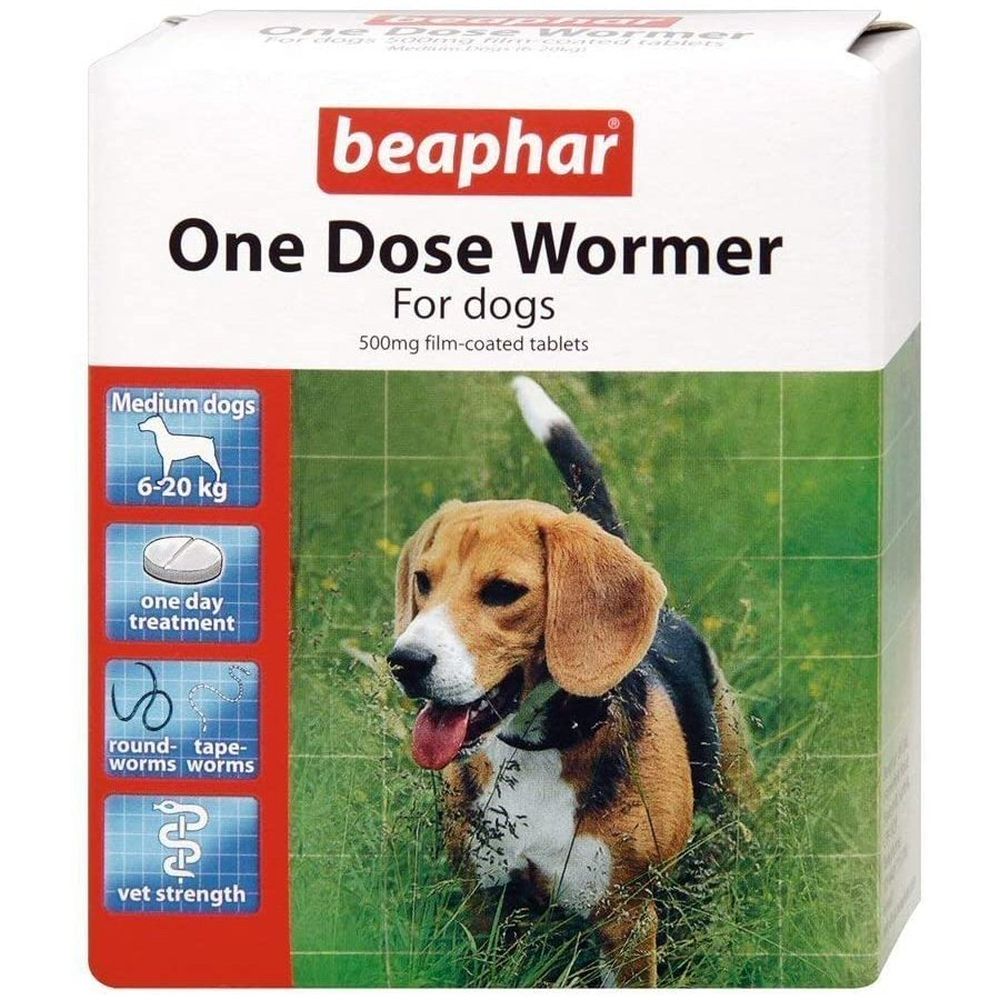 Beaphar Total Wormer Medium Dogs