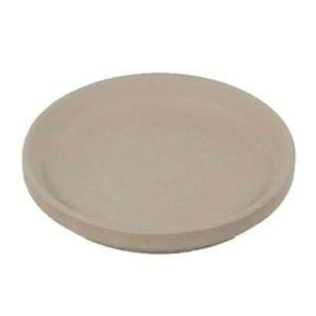 Woodlodge 13cm White Terracotta Saucer