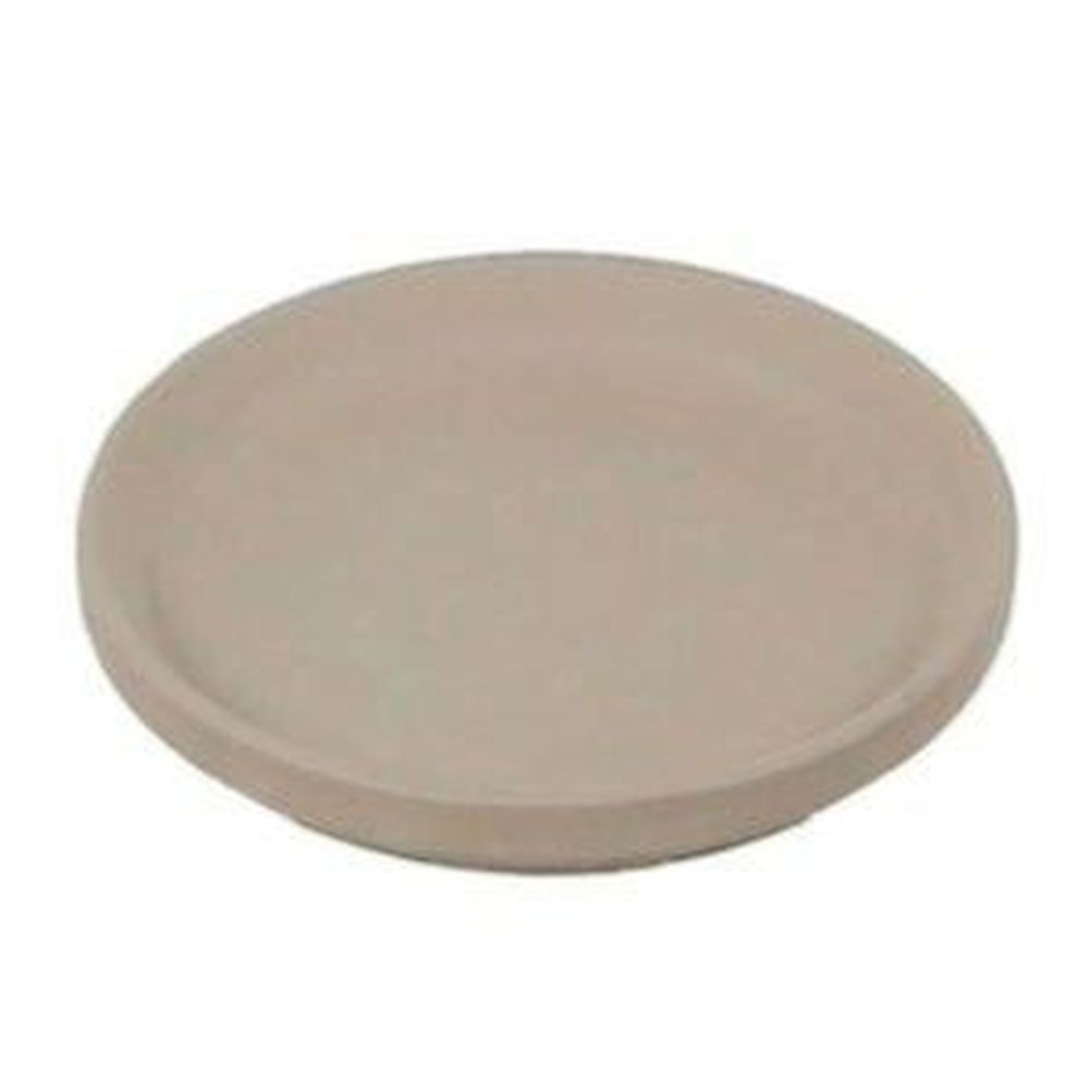 Woodlodge 13cm White Terracotta Saucer