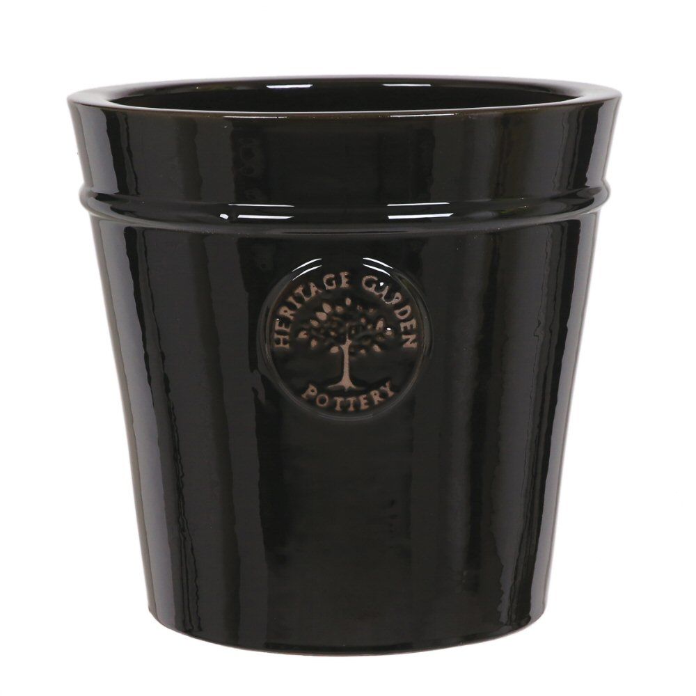 Woodlodge 50cm Black Heritage Pot