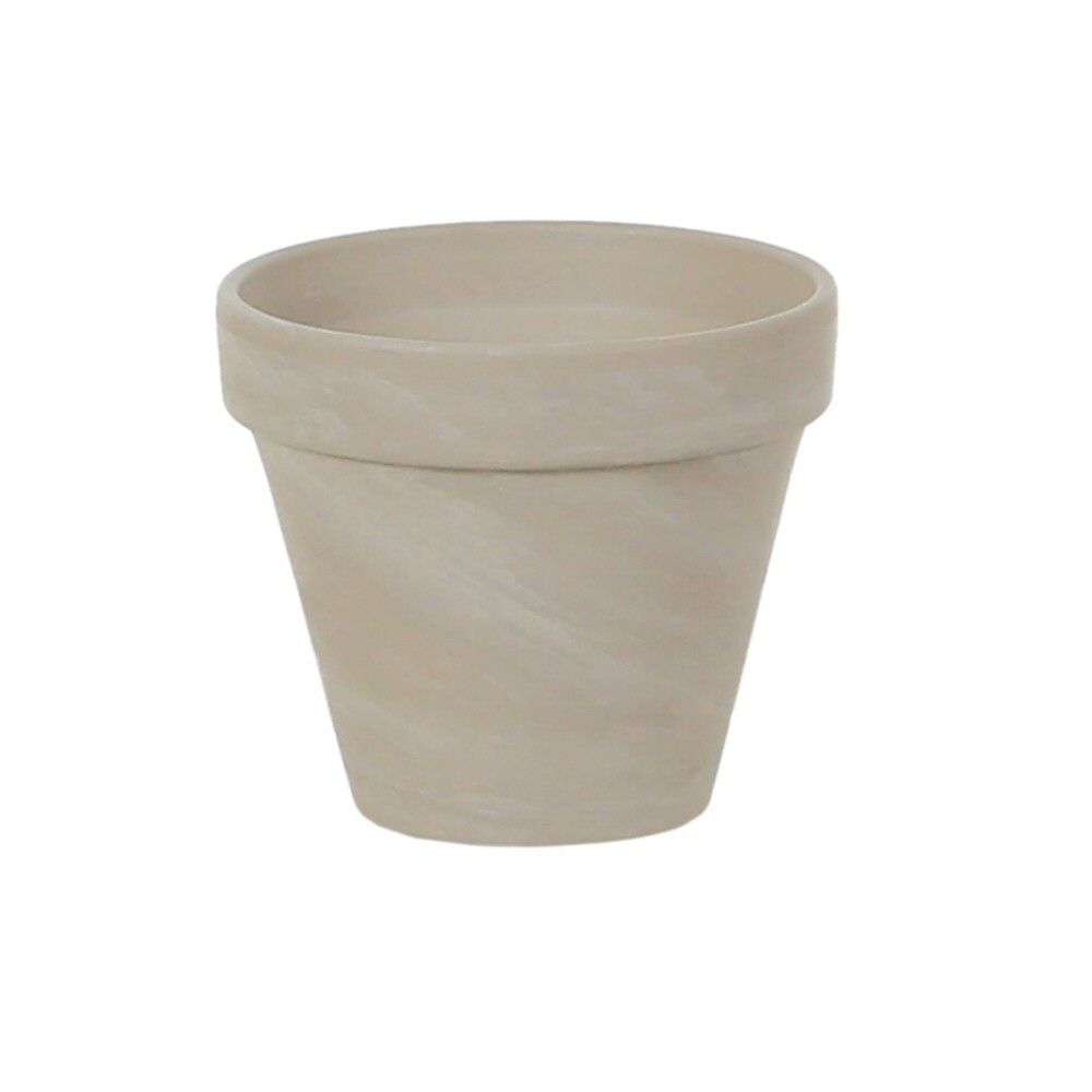 Woodlodge White Terracotta Spang Pot
