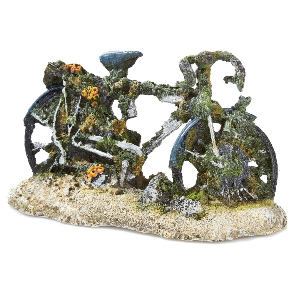 Classic Bicycle Wreckage Aquarium Decoration