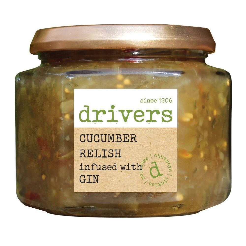Driver's Cucumber Relish with Gin 350g