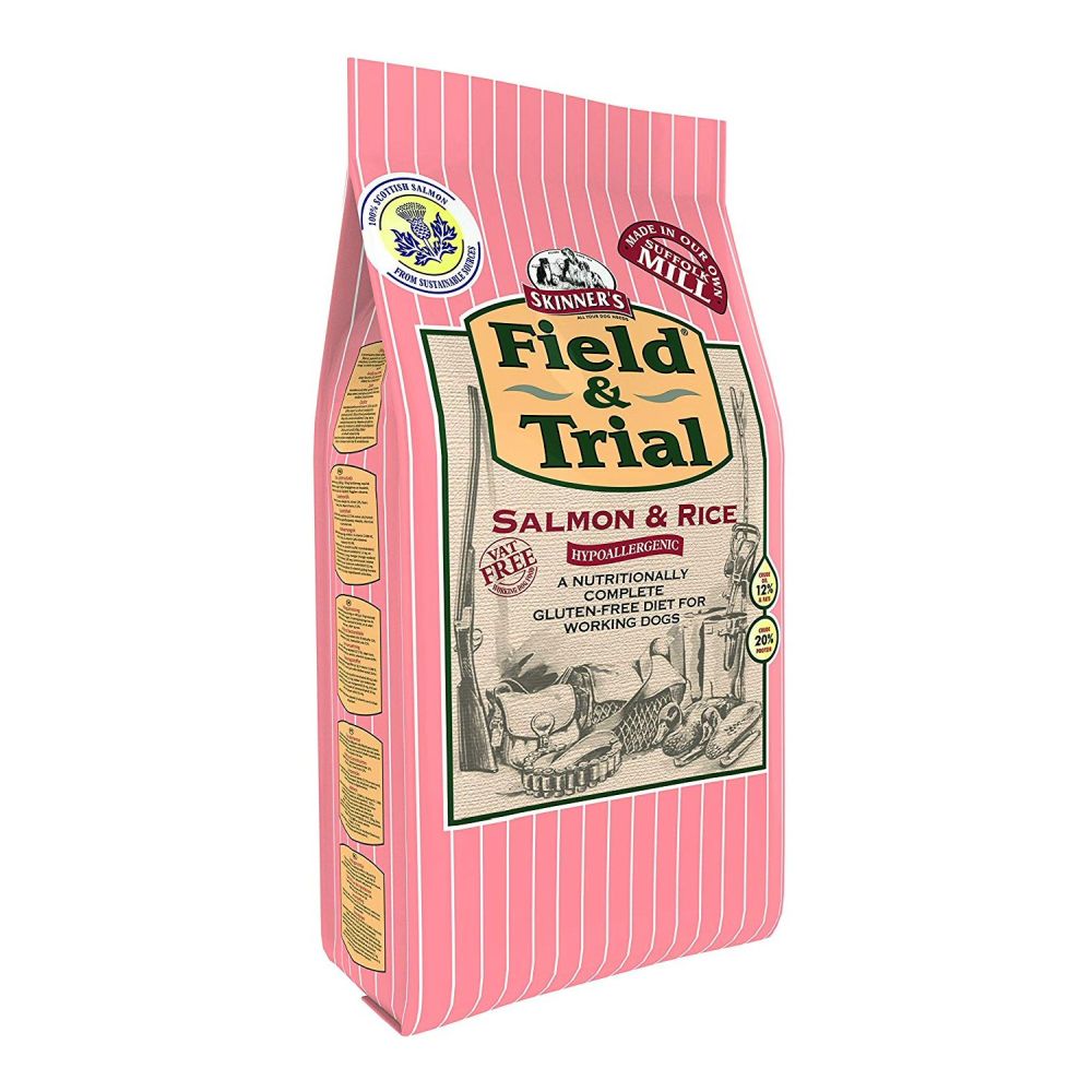 Skinners Field & Trial 15kg Salmon & Rice Complete Adult Dry Dog Food