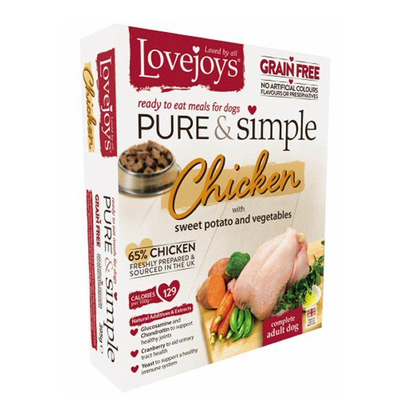 Lovejoys Hypoallergenic Pure & Simple Grain-Free Chicken Wet Dog Food