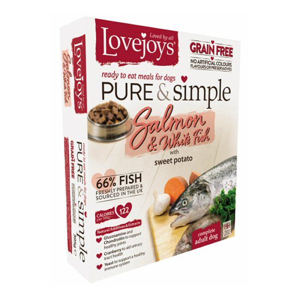 Lovejoys Hypoallergenic Pure & Simple Grain-Free Salmon Wet Dog Food P