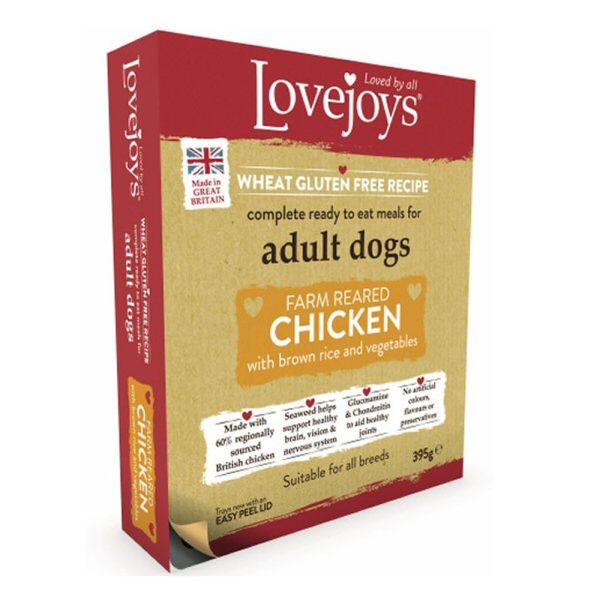Lovejoys Hypoallergenic Chicken & Rice Wet Dog Food Pouch