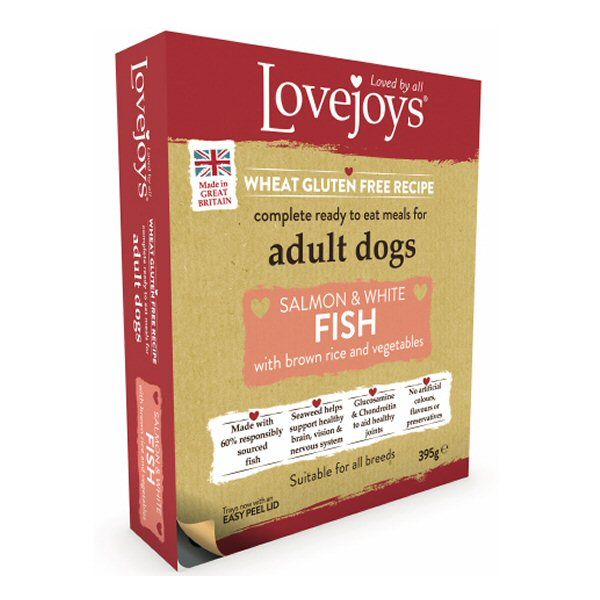 Lovejoys Hypoallergenic Salmon & Rice Wet Dog Food Pouch