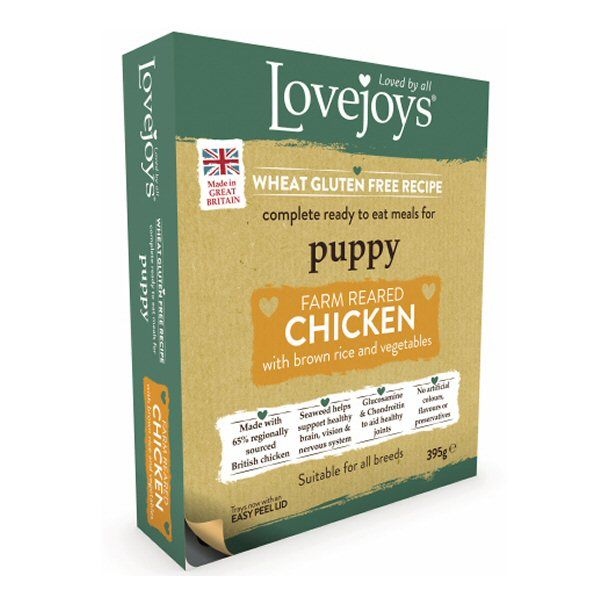 Lovejoys Hypoallergenic Chicken & Rice Wet Puppy Food Pouch