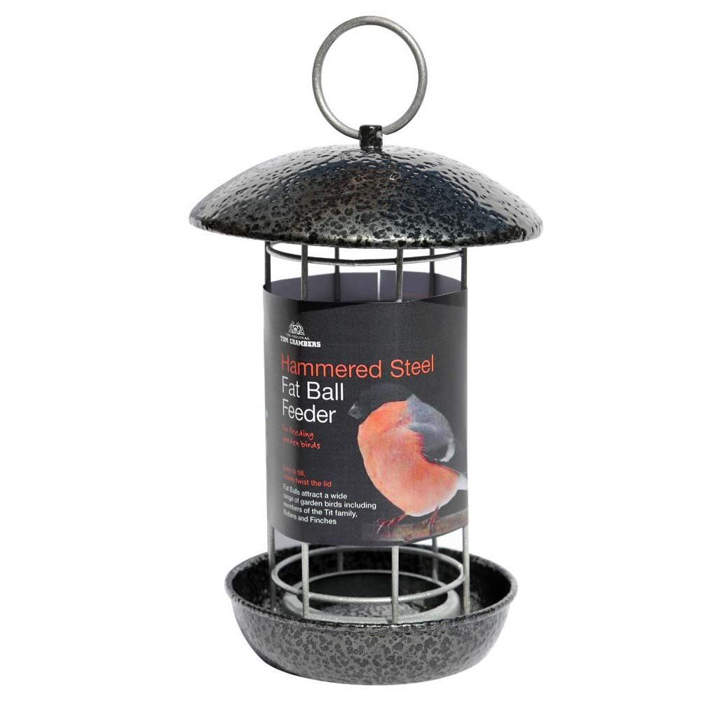 Tom Chambers Hammered Steel Fat Ball Feeder