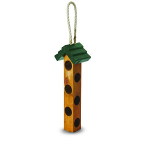Tom Chambers Suet Log Wooden Feeder