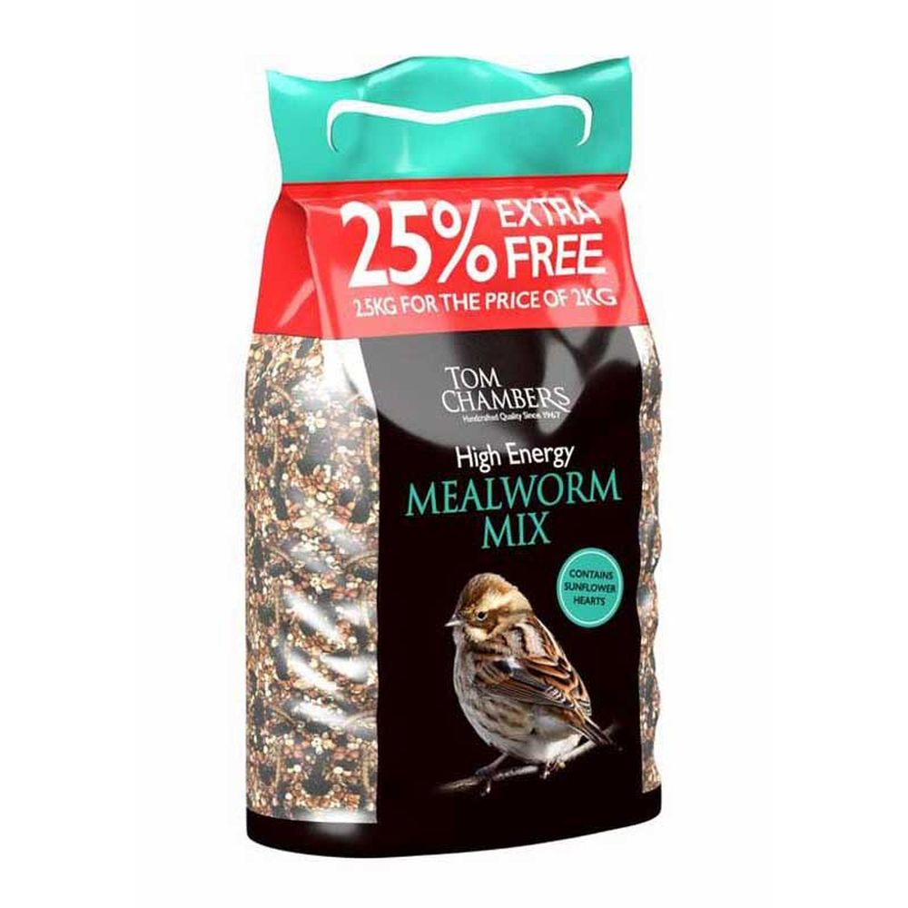 Tom Chambers High Energy Mealworm Mix 2Kg