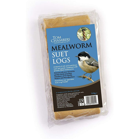 Tom Chambers Mealworm Suet Logs