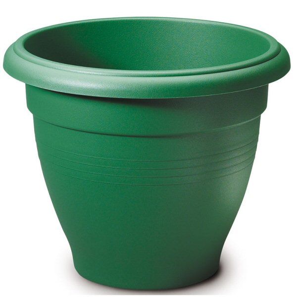 Stewarts 30cm Green Plastic Palladian Plastic Garden Planter