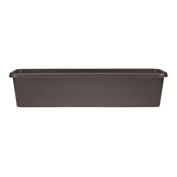 Stewarts 60cm Black Terrace Plastic Garden Trough