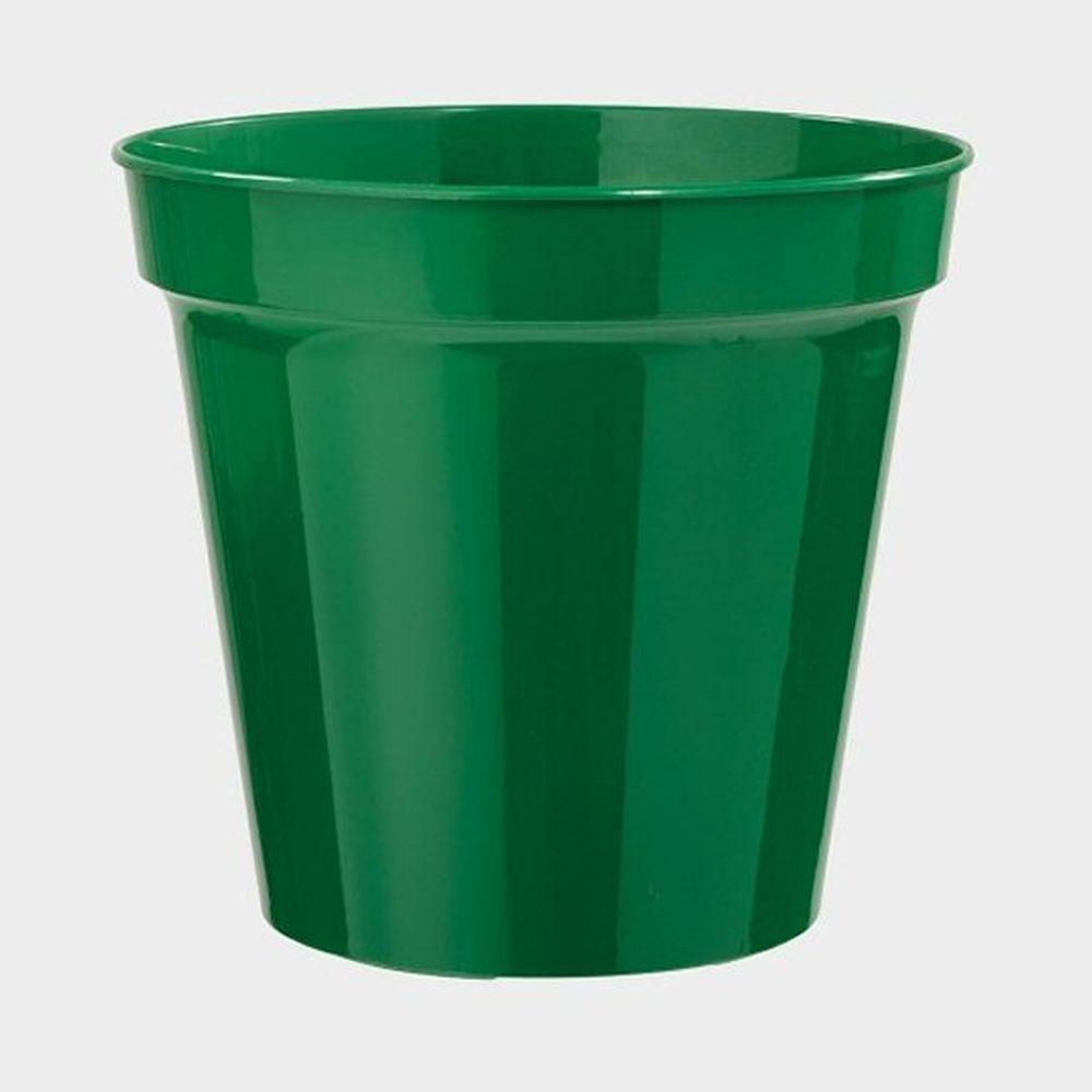 Stewarts 20cm Green Plastic Flower Pot