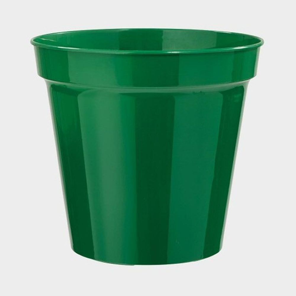 Stewarts 26cm Green Plastic Flower Pot