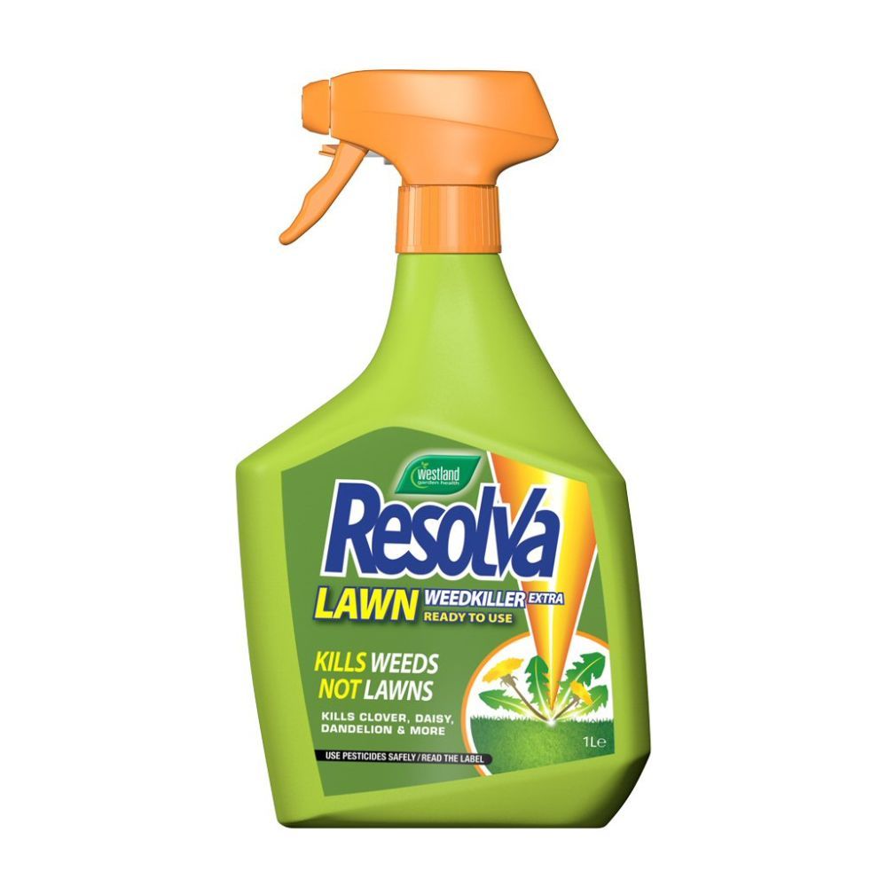 Westland Resolva 1 Litre Ready To Use Lawn Weedkiller Extra