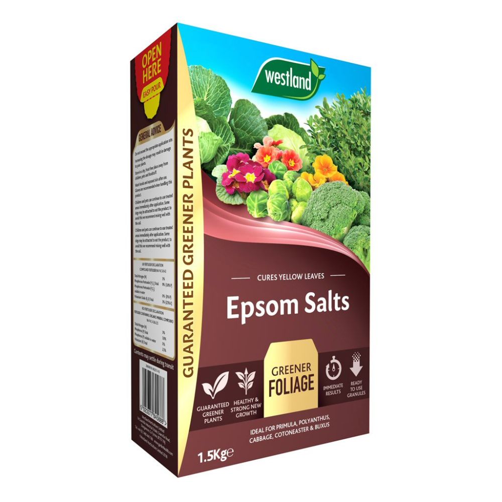 Westland 1.5kg Epsom Salts Foliage Greener