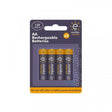 Eureka Ni-MH AA Blister-4 pack Rechargeable Batteries