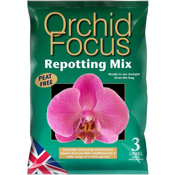 Growth Technology 3 Litre Orchid Focus Repotting Mix