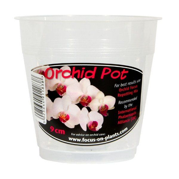 Growth Technology Clear Pastic Orchid Pot