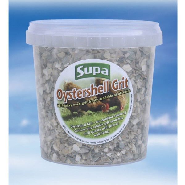 Supa 1 Litre Oystershell Poultry Grit