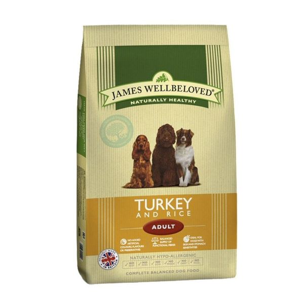 James Wellbeloved 2kg Turkey & Rice Adult Dry Dog Food