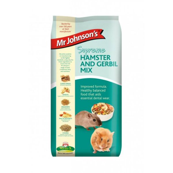 Mr Johnsons 900g Supreme Hamster & Gerbil Mix
