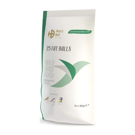 Henry Bell 25 Fat Ball Bird Feed