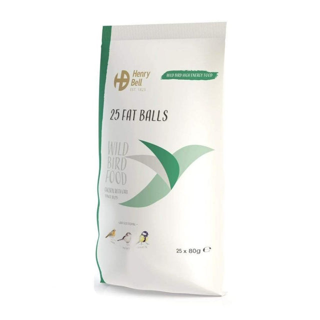 Henry Bell 25 Fat Ball Bird Feed