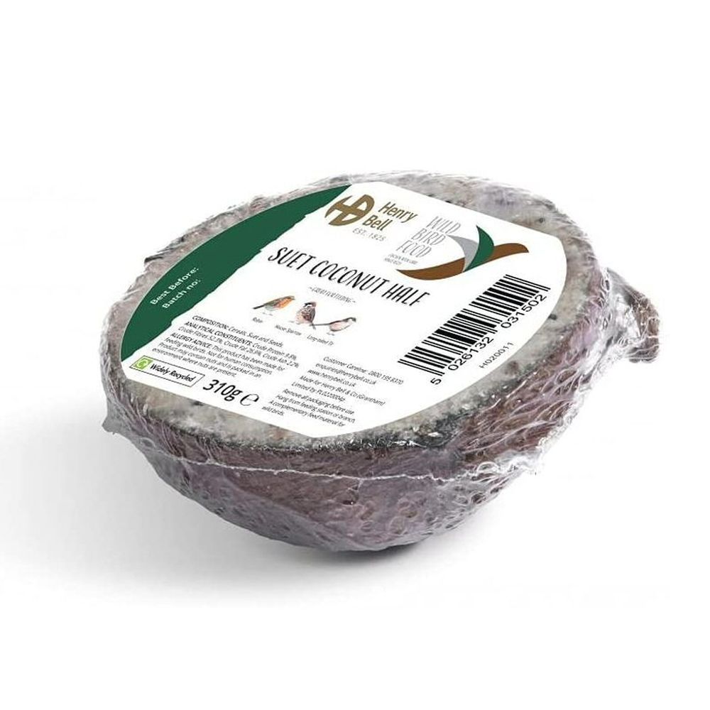 Henry Bell 100g Suet Coconut Half