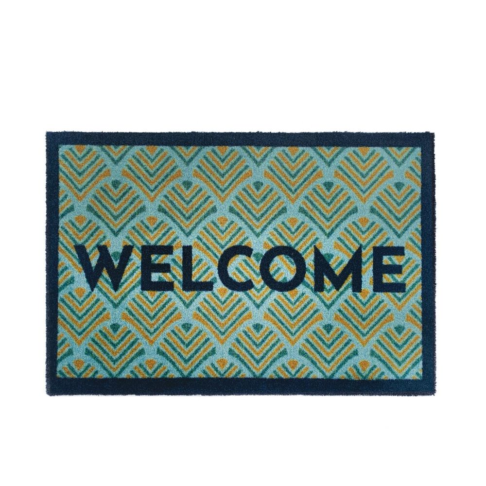 Art Deco Welcome Doormat 50 x 70cm