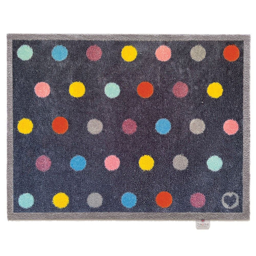 Hug Rug 85cm Navy Bright Spot Mat