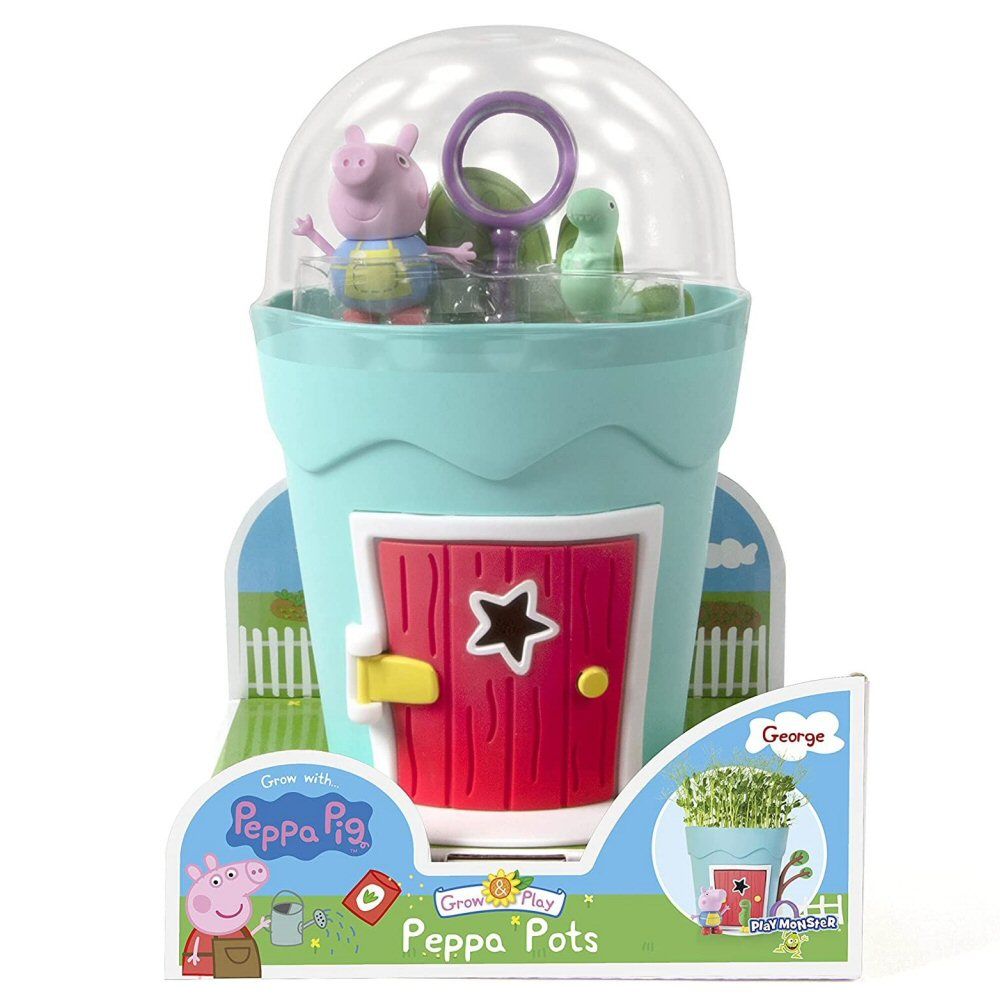 Peppa Pig Blue Grow With George Pot