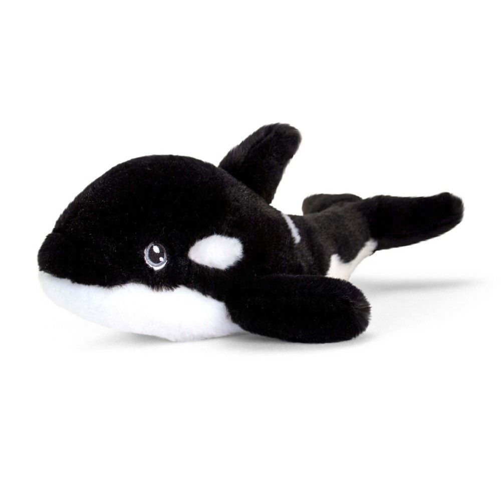 Keeleco 25cm Eco-Friendly Orca Soft Toy