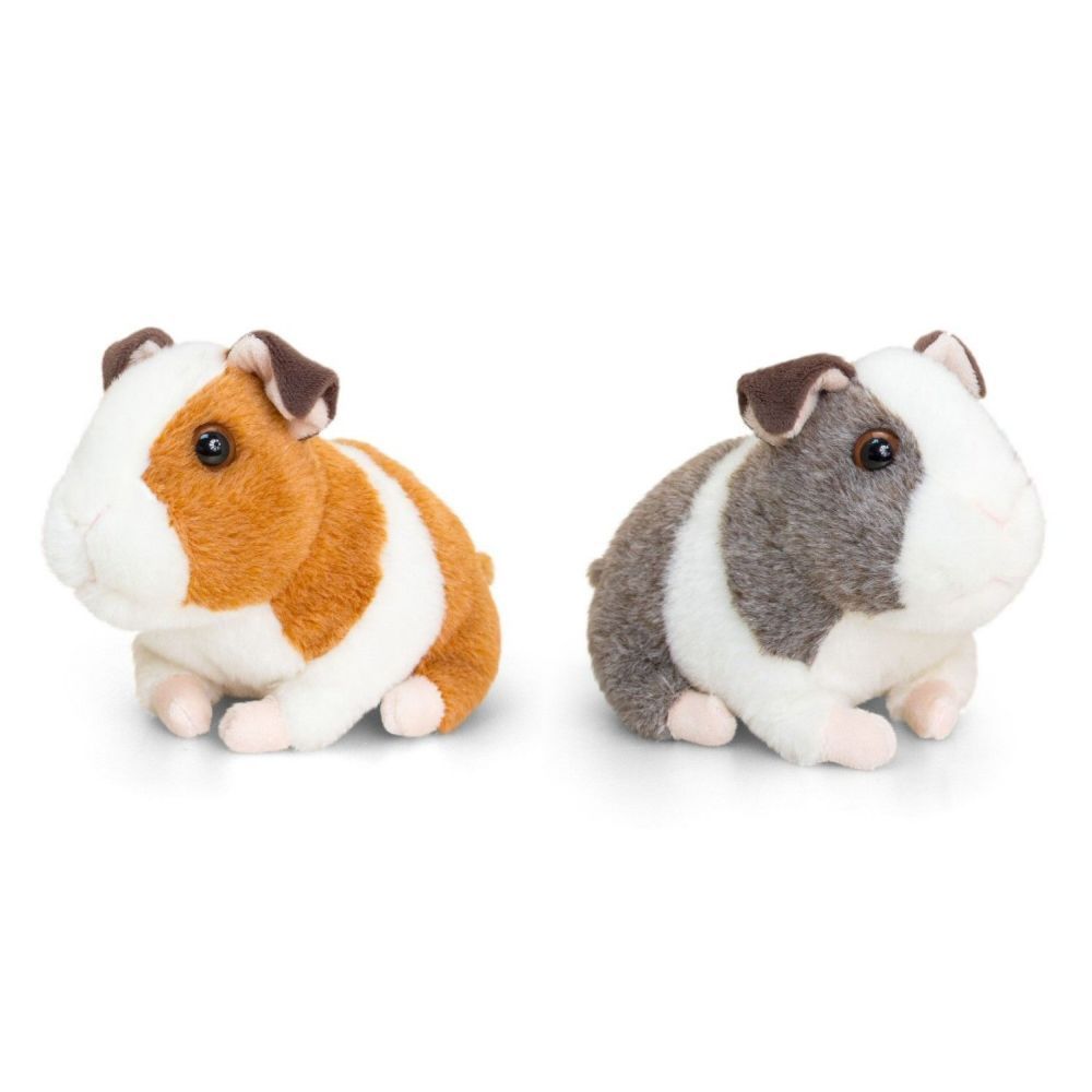 Keel Toys 16cm Guinea Pig with Sound Soft Toy (Choice of 2)