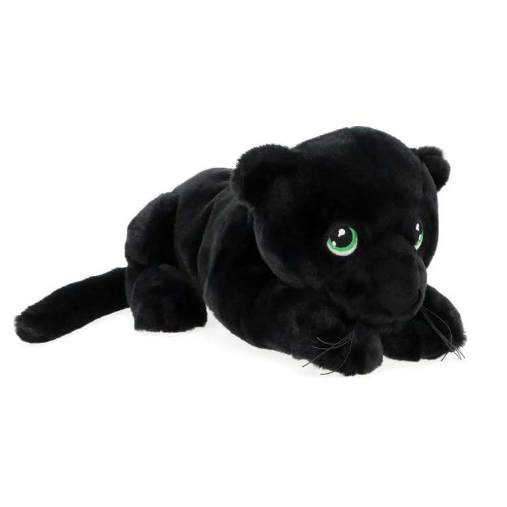 Keeleco 25cm Black Jungle Cat Soft Toy