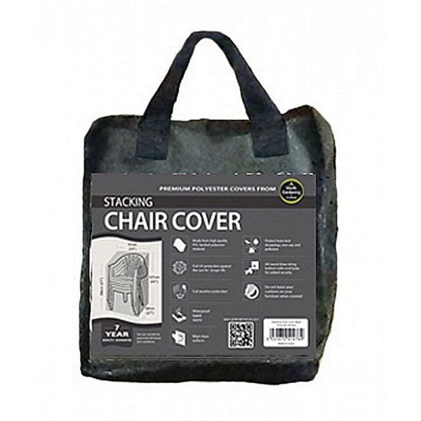 Garland Black Stacking Chair Cover - W1476