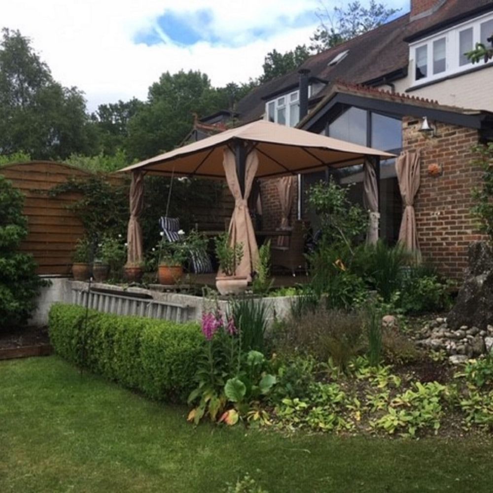 Glendale Venice 4m x 3m Mocha Gazebo