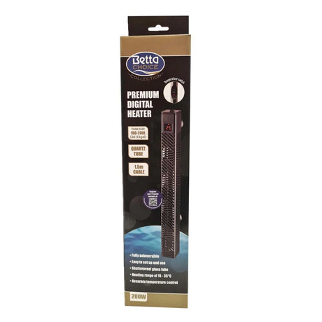 Betta Choice 200w Premium Digital Aquarium Heater