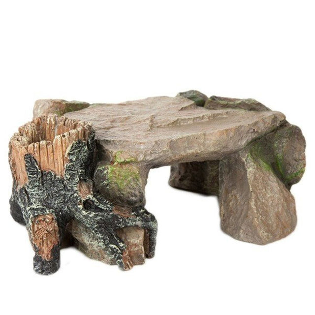 Flintstone Cave Aquarium Ornament - MS836